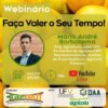 webniario: Faça valer o seu tempo